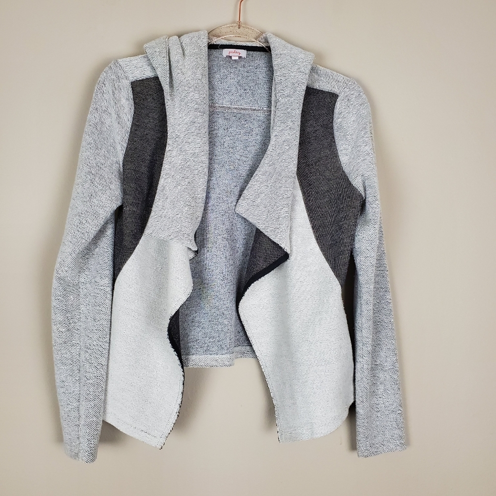 Pixley (Anthropologie) Open Hooded Jacket Sz M